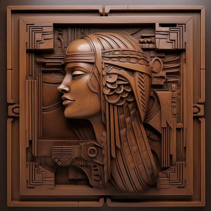 نموذج ثلاثي الأبعاد لآلة CNC 3D Art 